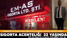 İNEGÖL’DE EM-AS SİGORTA 22 YAŞINDA